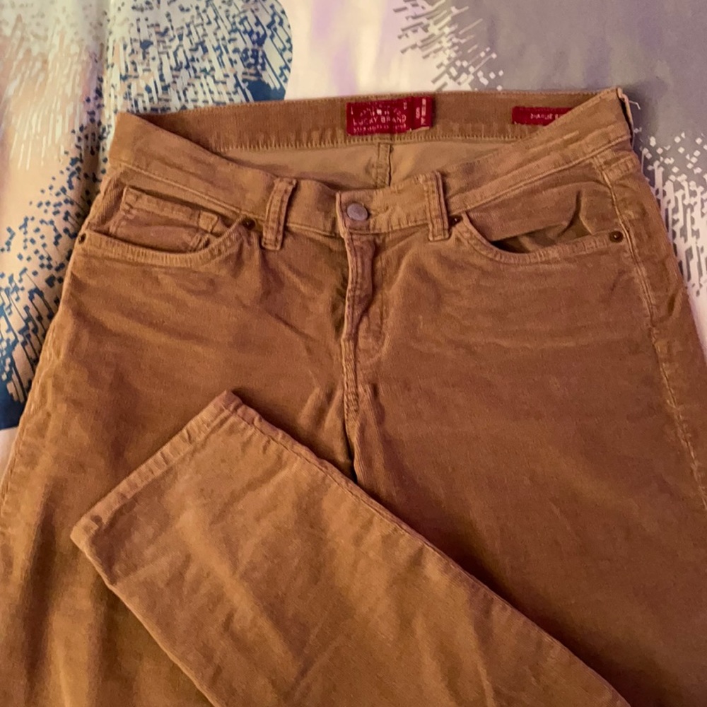 Lucky Brand Corduroy Pants. Size 6/28